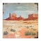 Stupell Industries Desert Postcard Mesa Canvas, design by Petal Prints Design